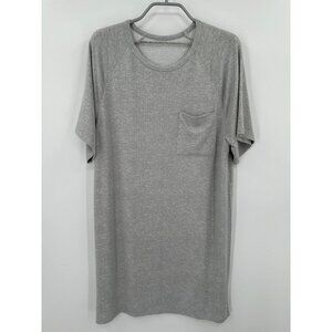 Softies Dream Reglan Sleep Shirt size S/M in Grey Night Gown *Sample*
